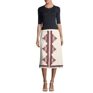 TORY BURCH Linen Skirt